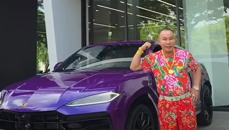 吊車大王真實年齡曝光　送自己藍寶堅尼慶65歲生日