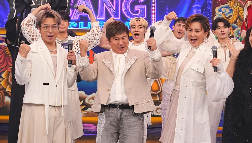 陳亞蘭錄影突「激吻胡瓜」飆演技　歐漢聲笑喊：以為看不到這畫面了