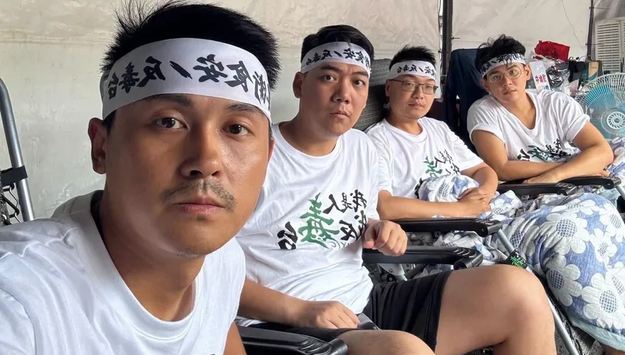 藍4青年絕食近150小時　楊植斗最後一篇貼文：在凱道等大家