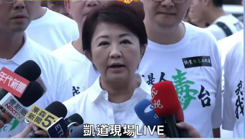 影/盧秀燕凱道點名賴清德「你們在包庇誰？誰是門神？」