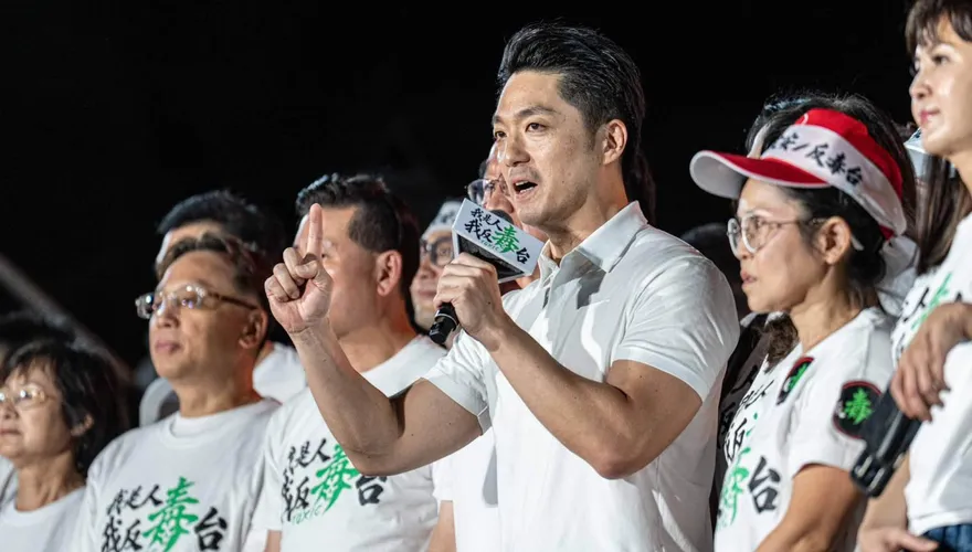 台北市長選戰最新街頭民調　沈伯洋優勢區仍輸給蔣萬安