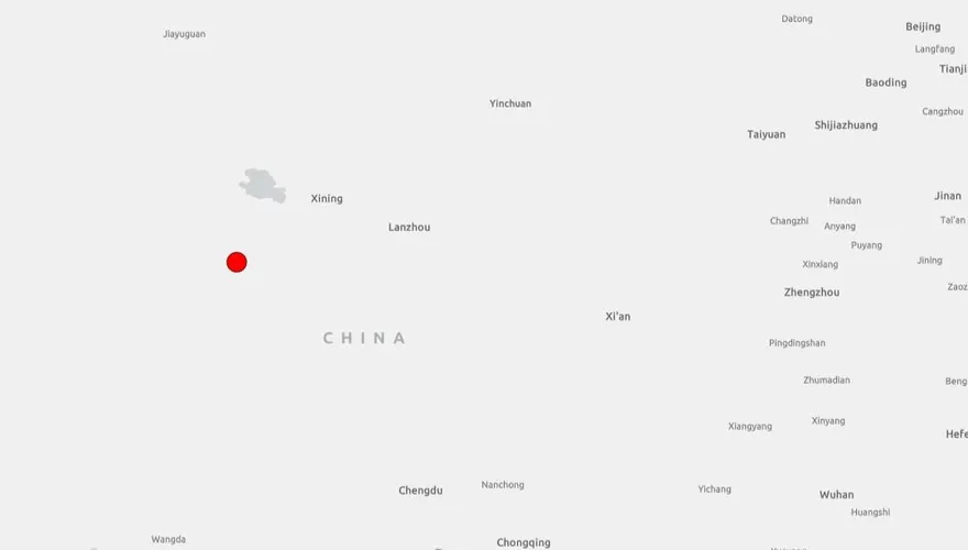青海爆規模5.7地震　震源深度僅10公里