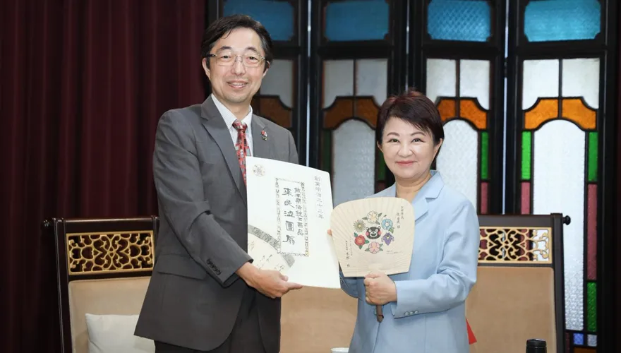 熊本縣知事訪問台中！盧秀燕第一時間慰問：永遠是最堅實盟友