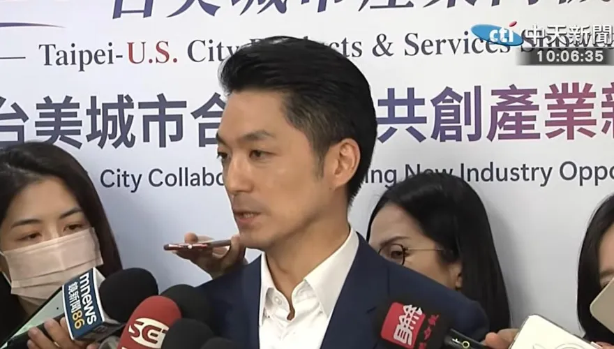 蔣萬安力挺柯文哲「倒賴」！開嗆徐國勇：有氣魄面對毒油風暴嗎？