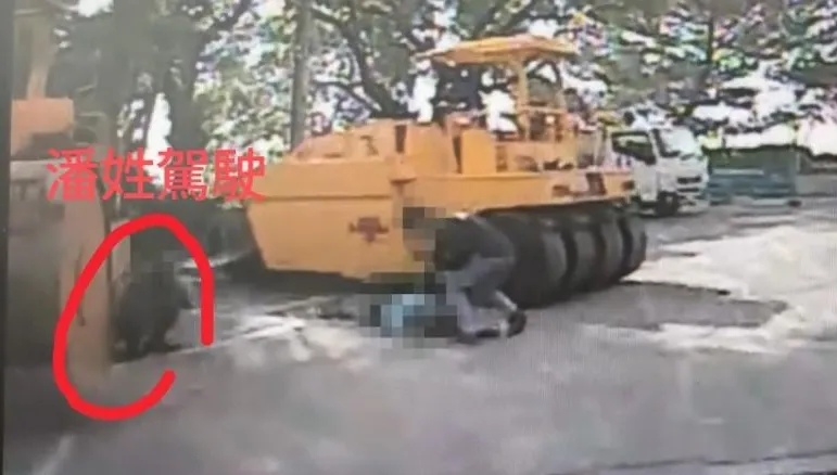 影/花蓮停車場工人倒車「壓路機輾過同事」　送醫傷重不治