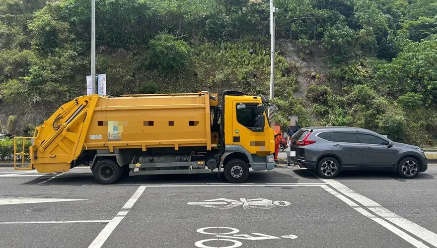 開垃圾車酒駕！清潔隊員酒測值爆了　當場送辦調職