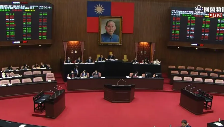 藍白合推公投全印同張票！立院表決封殺民進黨復議