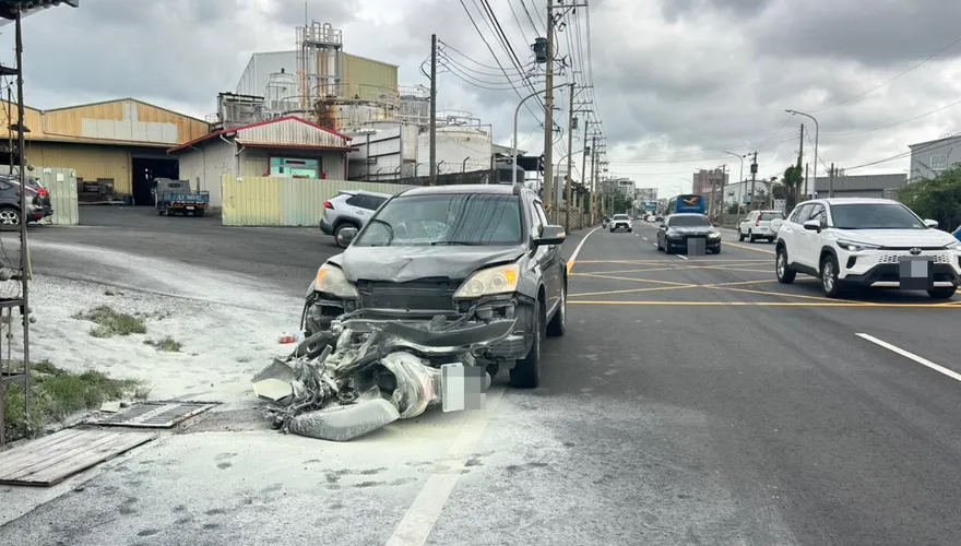 岡山毒駕闖紅燈撞死騎士還肇逃！遭警火速逮捕並聲押