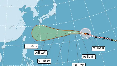 白海豚估下週末近台！北部海面侵襲率50%　恐發警報