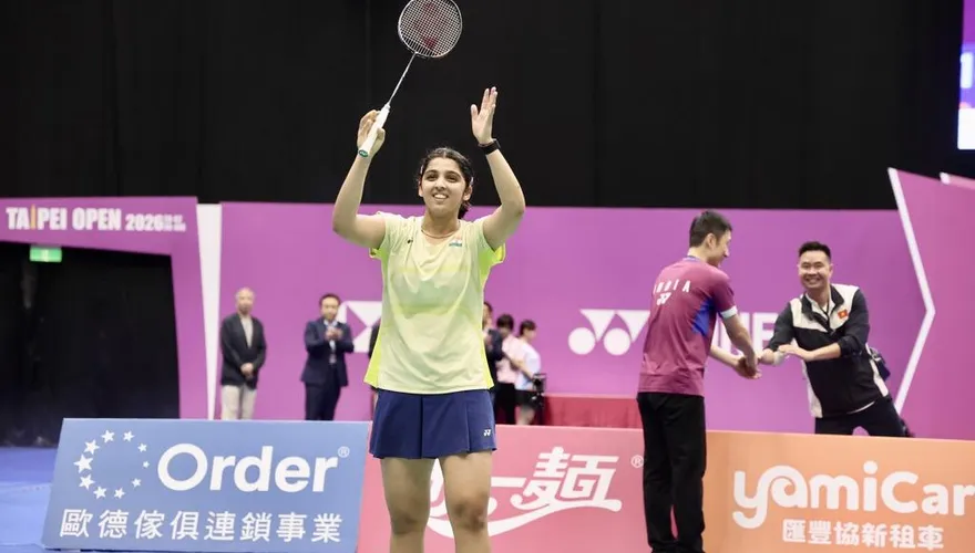 台北公開賽/17歲印度少女直落二封后！打破戴資穎最年輕紀錄
