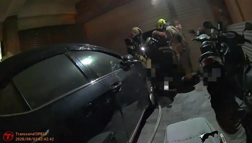 嘉義水上鄉民宅火警！廚房冒濃煙　男女屋主嗆傷命危