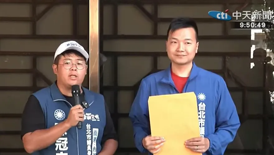 「台南抓耙子二人組」深偽蔣萬安慘了！楊植斗、陳冠安北檢提告