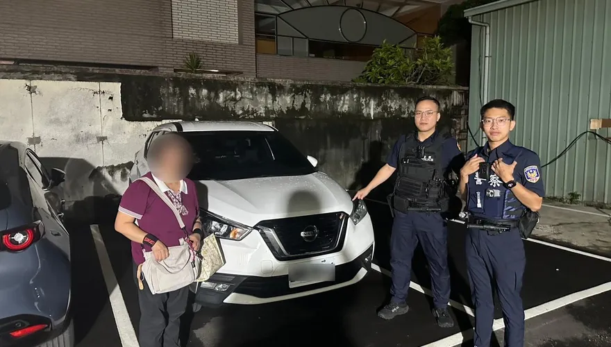 影/LINE定位帶錯路！台中婦夜尋愛車2小時　警AI系統15分鐘找回