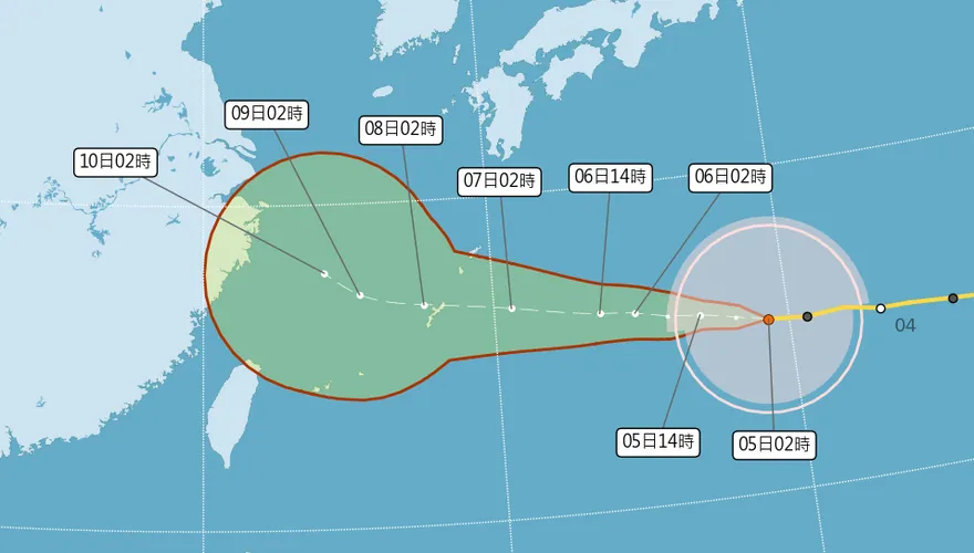 白海豚「最靠近台灣」時間曝光　週末全台防劇烈風雨