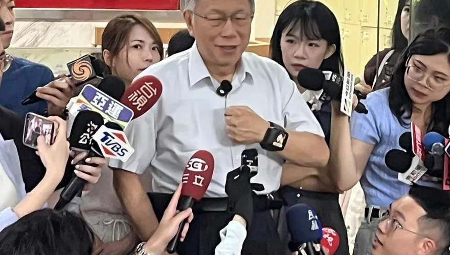 腳鐐換手鐶！柯文哲開酸：看有沒有電子項圈