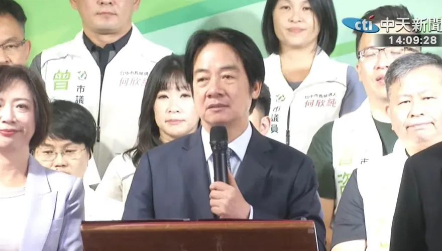 綠行動中常會登場　賴總統轟盧秀燕：讓台中成非洲豬瘟和食安破口