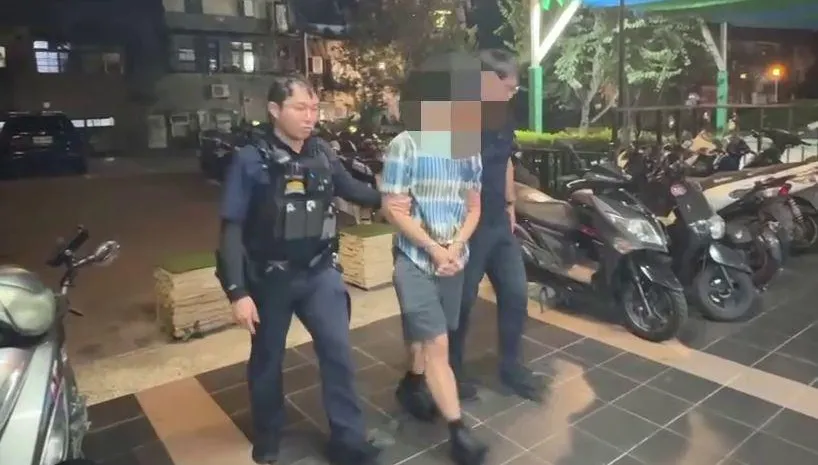 影/新北市議員山田摩衣服務處旁「驚見男子揮刀」！雙案通緝犯遭逮