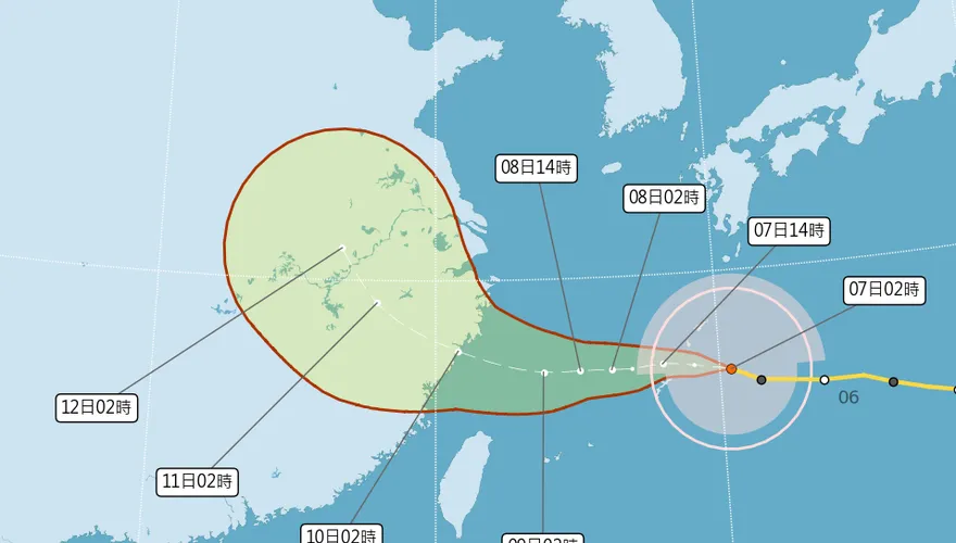 今起天氣轉趨不穩！週末降雨明顯　白海豚最快今午後海警