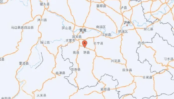 又震！四川宜賓再發生地震　規模4.9深度僅6公里