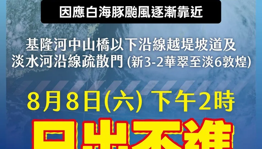 快移車！北市下午2時水門管制　「3區」紅黃線開放臨停