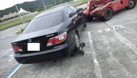 北市水門車輛「只出不進」4hrs　警1800開始拖吊
