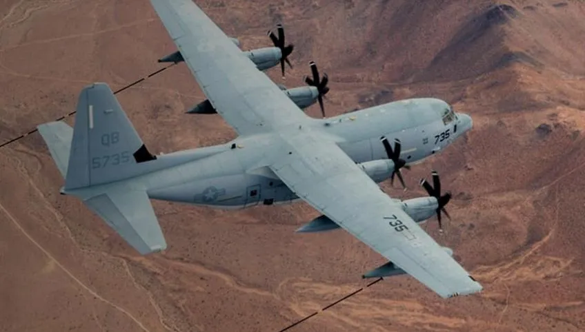 罕見動用美軍救災！日防衛省：「KC-130運輸機」今飛熊本