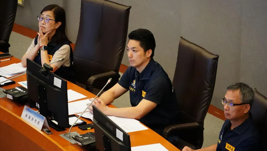 白海豚颱風近台北　蔣萬安要求嚴防豪雨加速災後復原