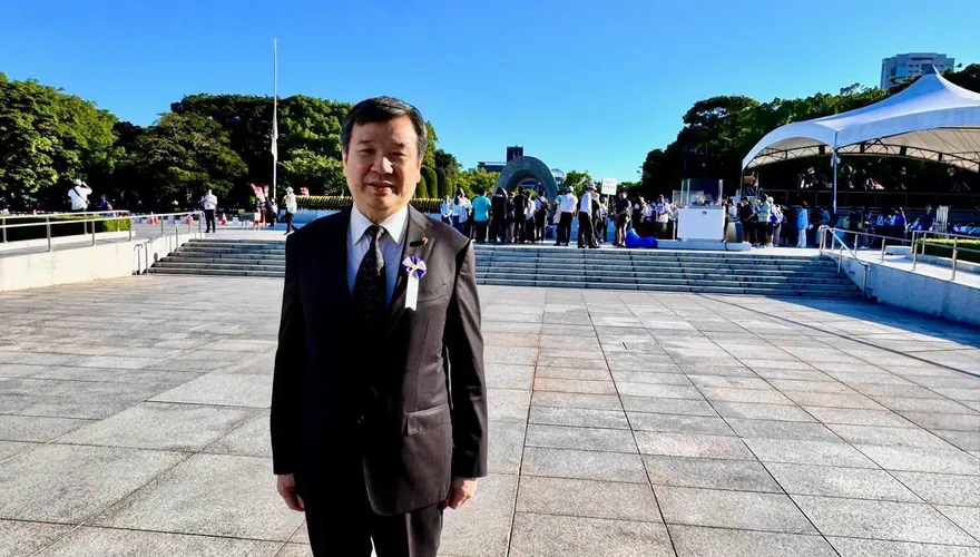 李逸洋控「矮化」缺席原爆典禮　長崎市緊急回應：座位與去年相同