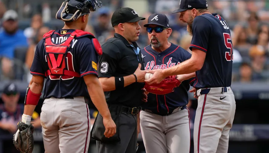 MLB/前一天餘恨未消...勇士拍賣哥「開打前遭逐出場」