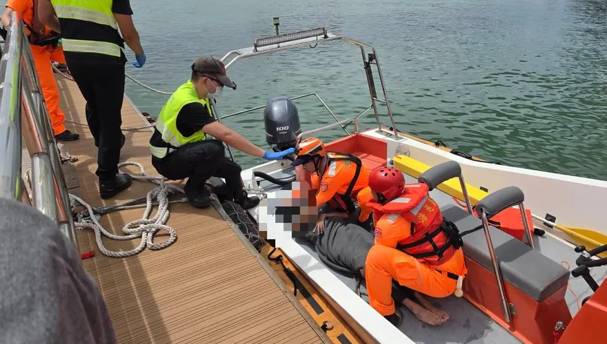 白海豚環流發威！沙崙海水浴場國中男遭浪捲走百米　幸救回