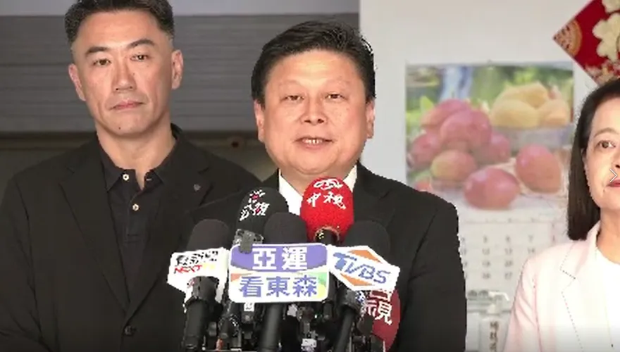韓國瑜暴怒後　傅崐萁首現身：家和萬事興、無聲勝有聲