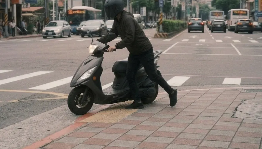 路口「熄火牽車」過斑馬線仍算闖紅燈　最高罰2700元