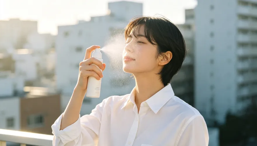 防曬噴霧直接噴臉恐吸進肺！兒童、氣喘患者更要小心
