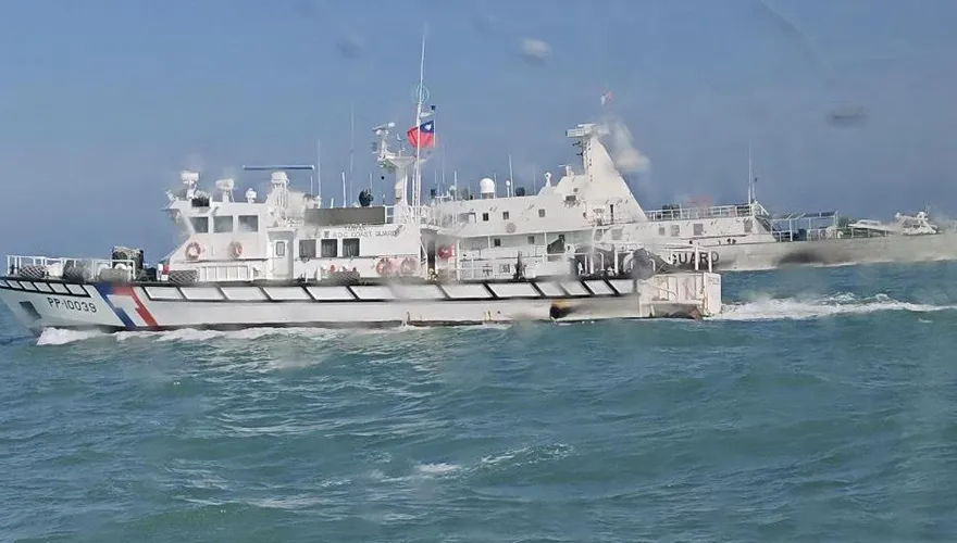 影/擺明來刷存在感！陸海警挑演習闖金門　遭海巡轟出限制水域