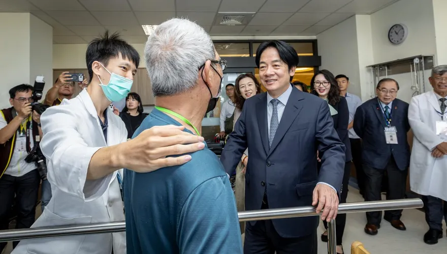 健保復健病房上路！賴總統喊：推動「健康台灣」關鍵一步