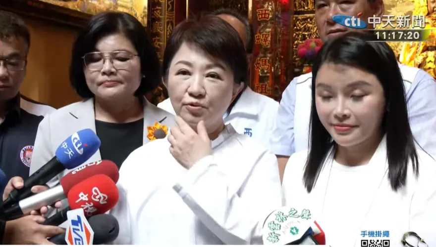 盧秀燕滿意度破53%！民調對比林佳龍：45.5%認同盧市府做更好