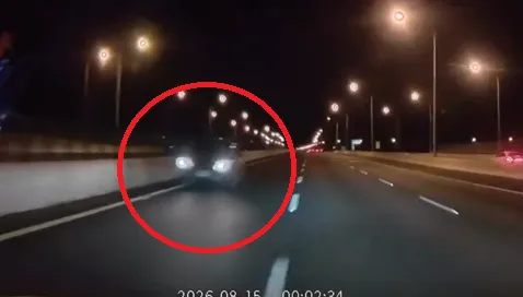 玩命國道！天兵駕駛「國1逆向開在內車道」　警方車追人揪兇