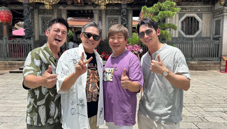 胡瓜組「熟男F4」前進萬華！温昇豪、范逸臣、洪都拉斯驚喜同框