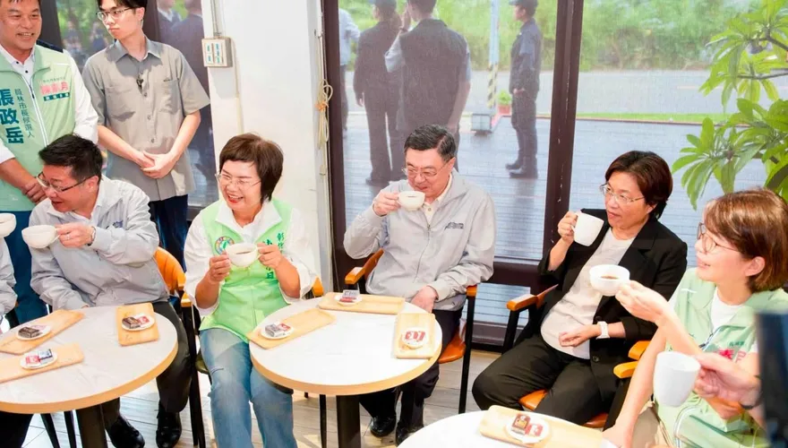 王惠美作陪賴清德又同框卓榮泰、陳素月　彰化基層炸鍋開罵了