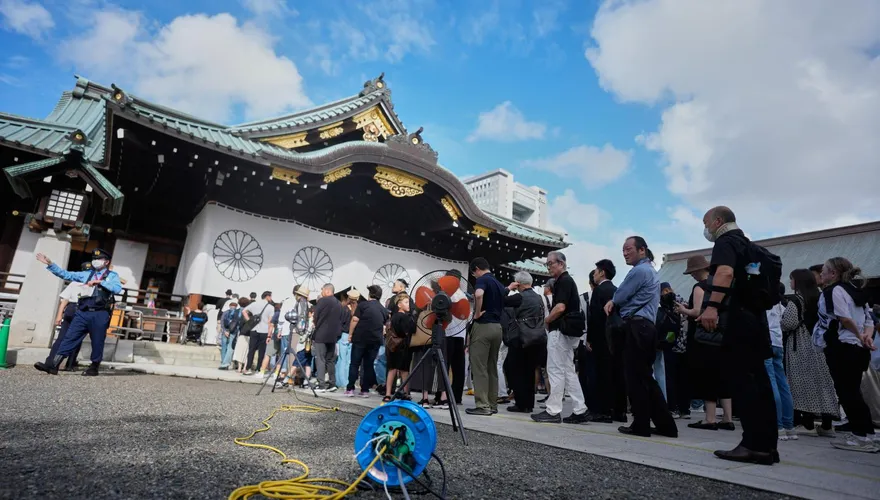 日政要參拜靖國神社　陸國防部痛批為「軍國主義揚幡招魂」