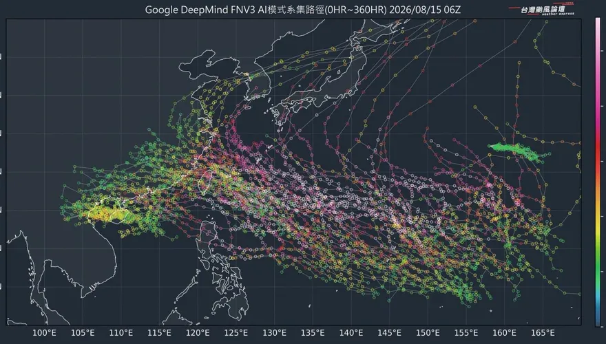 颱風流水線還沒斷！氣象粉專：下禮拜熱鬧、變數很大