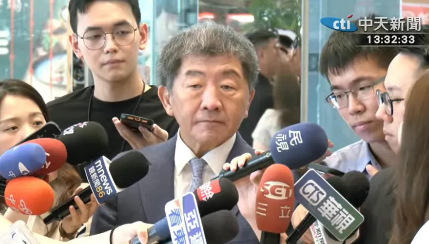 籲蔣萬安「適可而止」！陳時中：票投沈伯洋台北順起來