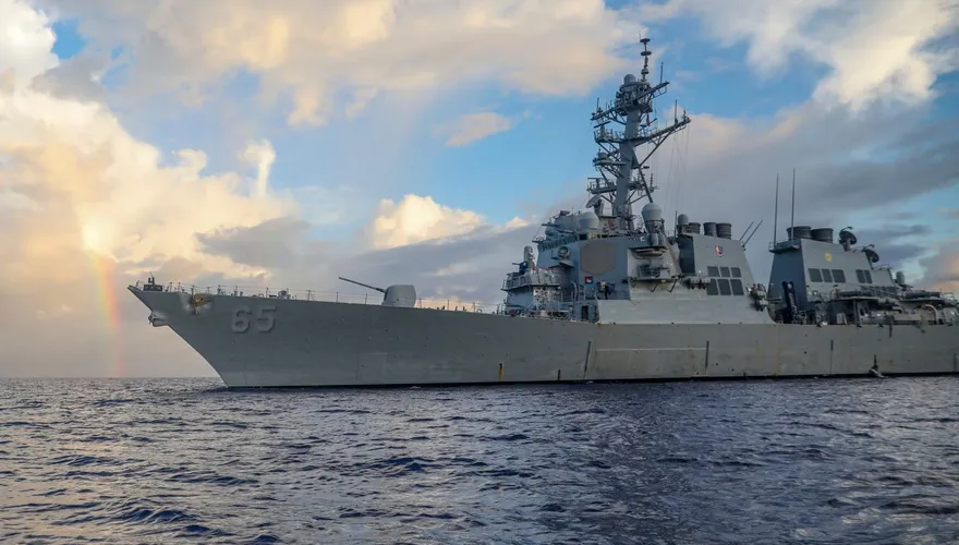美軍驅逐艦海上故障斷電　船上人員4天沒空調、廁所可用