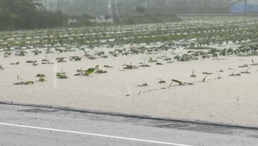 影/下班暴雨灌全台！17縣市豪雨特報　屏東多地爆淹水災情