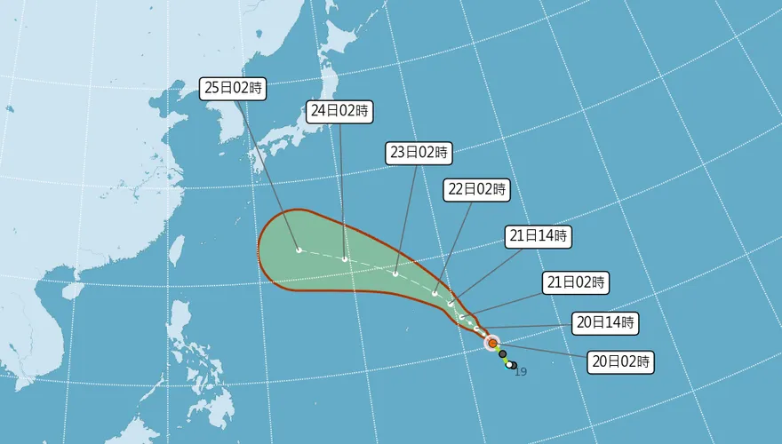 4縣市大雨！沙德爾颱風「挑戰強颱」　下週北轉成關鍵