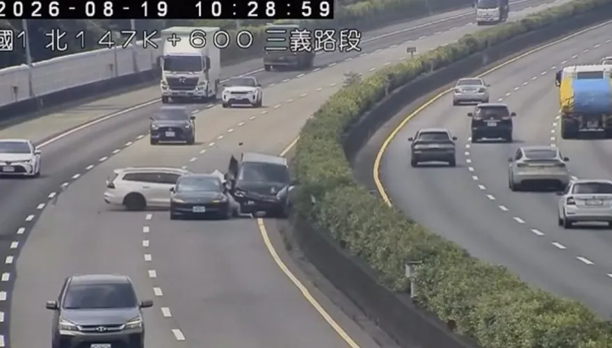 太慘烈！國道3死車禍撞擊瞬間曝光　Volvo開輔助駕駛釀禍