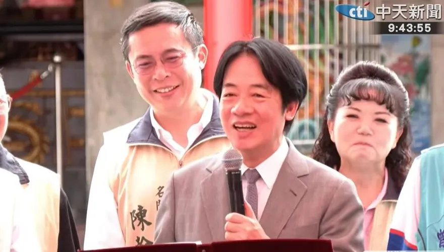 暗酸許淑華？賴清德稱温世政當選　黑道財團離開縣府