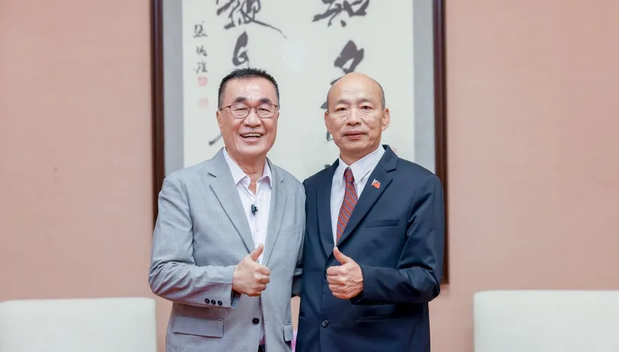 李四川拜會立院韓國瑜力挺　駁不設競總指控：斷章取義