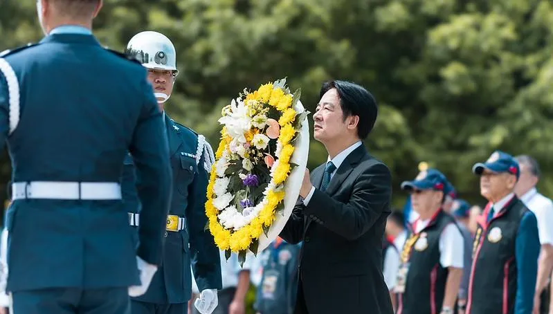 823金門追思同場不同台！賴總統兩岸主張對撞鄭麗文