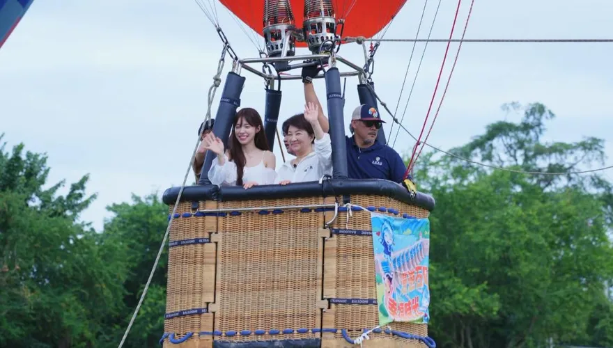 熱氣球預告2028起手勢？盧秀燕引李洋神比喻：我也要飛高高